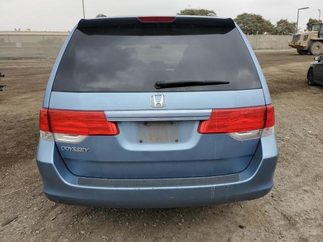 5FNRL3H45AB043291 - 2010 HONDA ODYSSEY EX BLUE photo 6