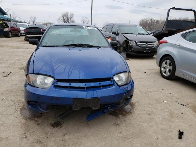 1G1JC52F557173417 - 2005 CHEVROLET CAVALIER BLUE photo 5