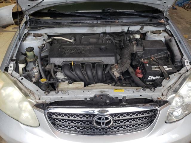 2T1BR32EX6C601374 - 2006 TOYOTA COROLLA CE SILVER photo 11