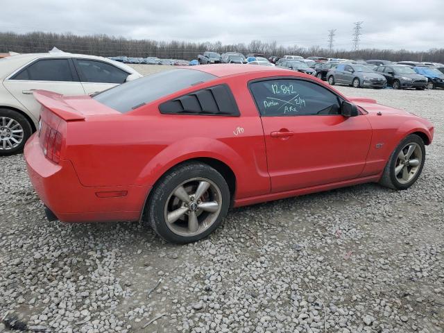 1ZVHT82H085144672 - 2008 FORD MUSTANG GT RED photo 3