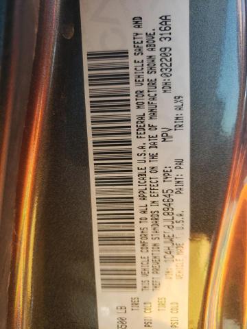 1C4HJWEG8JL894645 - 2018 JEEP WRANGLER U SAHARA GRAY photo 12