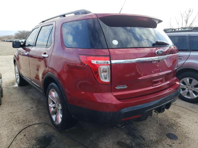 1FM5K7B83EGB07999 - 2014 FORD EXPLORER BURGUNDY photo 2