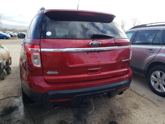 1FM5K7B83EGB07999 - 2014 FORD EXPLORER BURGUNDY photo 6