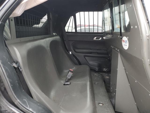1FM5K8AR3KGB15483 - 2019 FORD EXPLORER POLICE INTERCEPTOR Սև լուսանկար 10