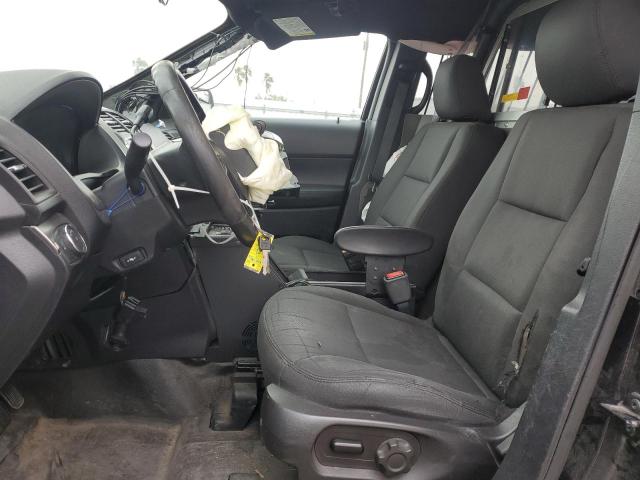 1FM5K8AR3KGB15483 - 2019 FORD EXPLORER POLICE INTERCEPTOR Սև լուսանկար 7