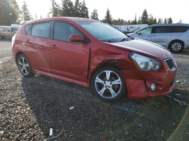 5Y2SR67099Z404673 - 2009 PONTIAC VIBE GT RED photo 4