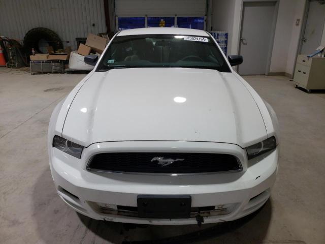 1ZVBP8AM9D5270872 - 2013 FORD MUSTANG WHITE photo 5