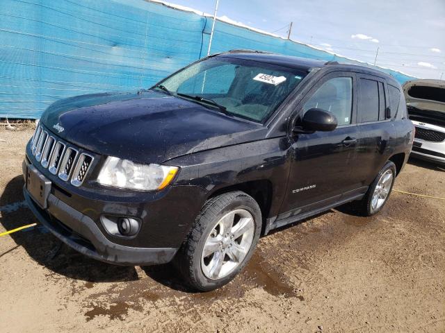 1C4NJDCB3CD571809 - 2012 JEEP COMPASS LIMITED BLACK photo 1