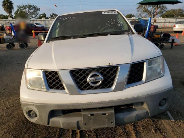1N6BD06T16C435693 - 2006 NISSAN FRONTIER KING CAB XE WHITE photo 5