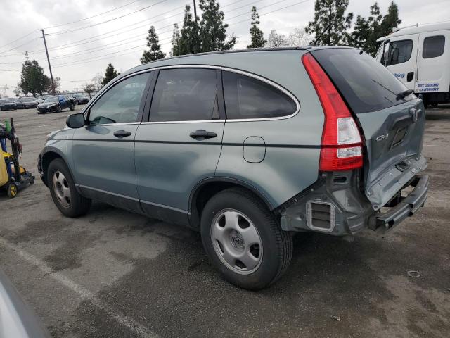 5J6RE3H36AL018313 - 2010 HONDA CR-V LX GREEN photo 2