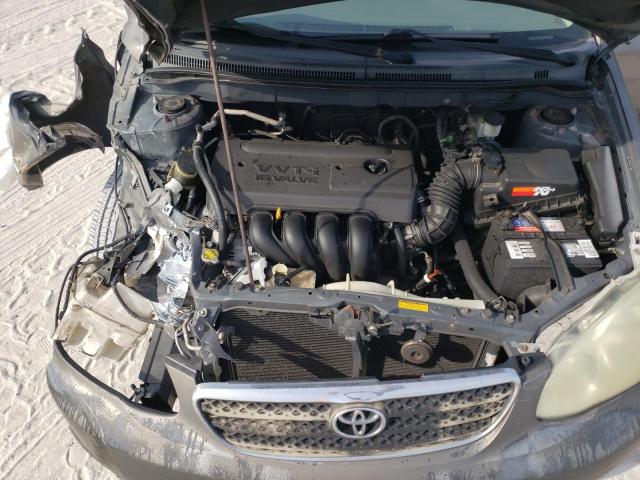 2T1BR32E85C436598 - 2005 TOYOTA COROLLA CE GRAY photo 11