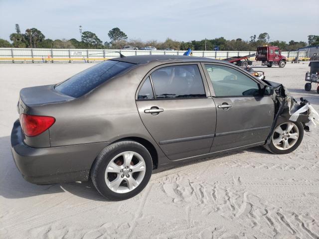 2T1BR32E85C436598 - 2005 TOYOTA COROLLA CE GRAY photo 3