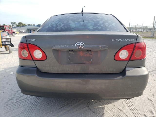 2T1BR32E85C436598 - 2005 TOYOTA COROLLA CE GRAY photo 6