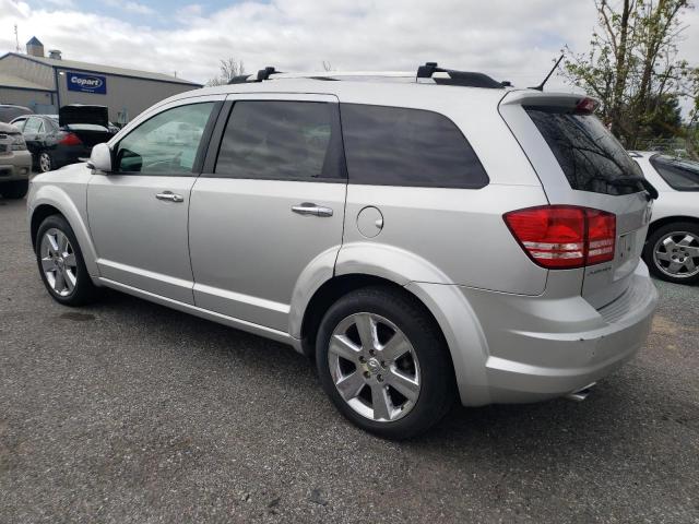 3D4GG67V29T152220 - 2009 DODGE JOURNEY R/T SILVER photo 2