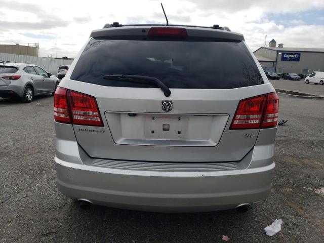 3D4GG67V29T152220 - 2009 DODGE JOURNEY R/T SILVER photo 6