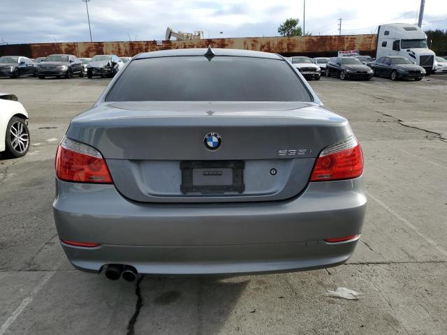 WBANW1C5XAC165682 - 2010 BMW 535 I GRAY photo 6