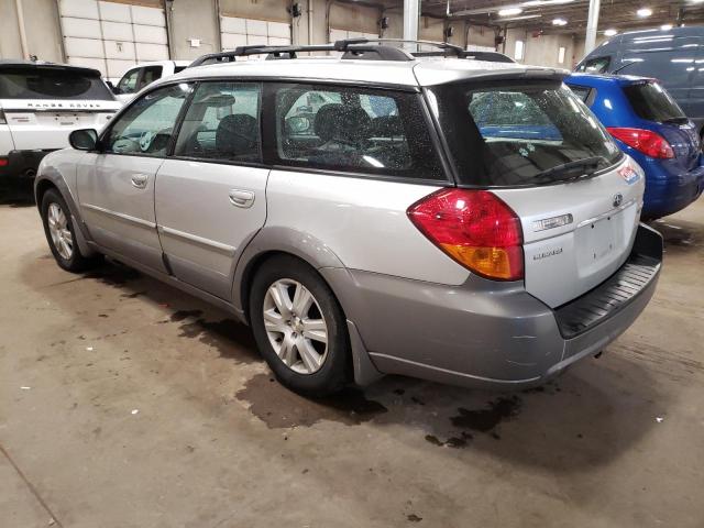 4S4BP62C957351112 - 2005 SUBARU LEGACY OUTBACK 2.5I LIMITED SILVER photo 2