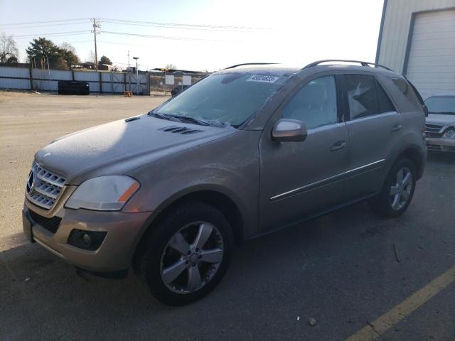 4JGBB8GB3AA580425 - 2010 MERCEDES-BENZ ML 350 4MATIC GOLD photo 1