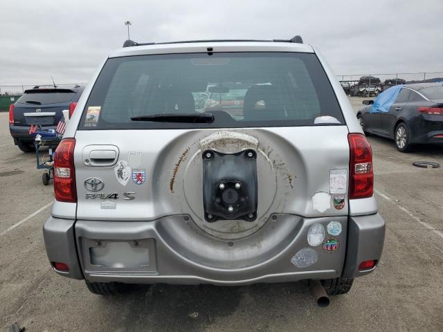 JTEGD20V940030125 - 2004 TOYOTA RAV4 SILVER photo 6