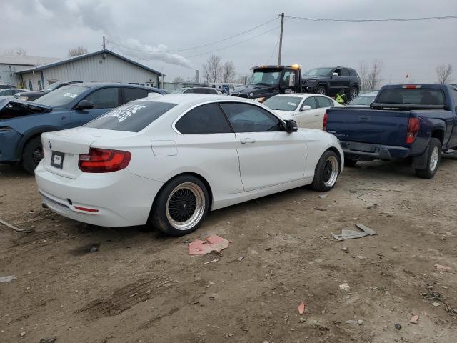 WBA1F9C56GV544799 - 2016 BMW 228 I SULEV WHITE photo 3