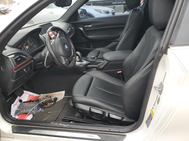 WBA1F9C56GV544799 - 2016 BMW 228 I SULEV WHITE photo 7