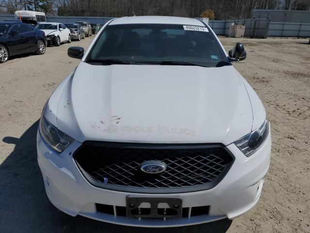 1FAHP2L8XGG113618 - 2016 FORD TAURUS POLICE INTERCEPTOR WHITE photo 5