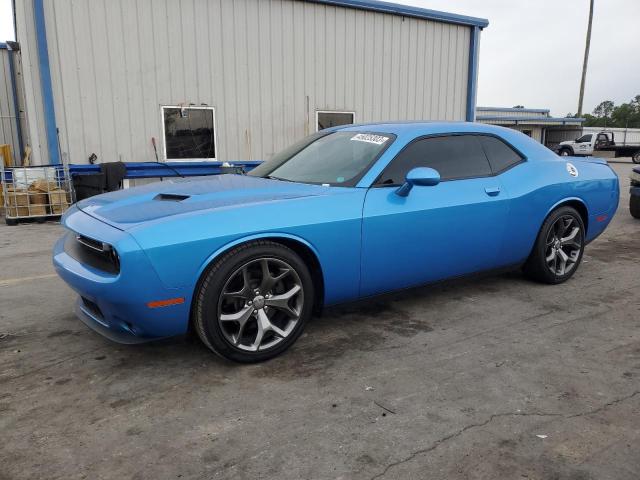 2C3CDZAG7GH185398 - 2016 DODGE CHALLENGER SXT BLUE photo 1