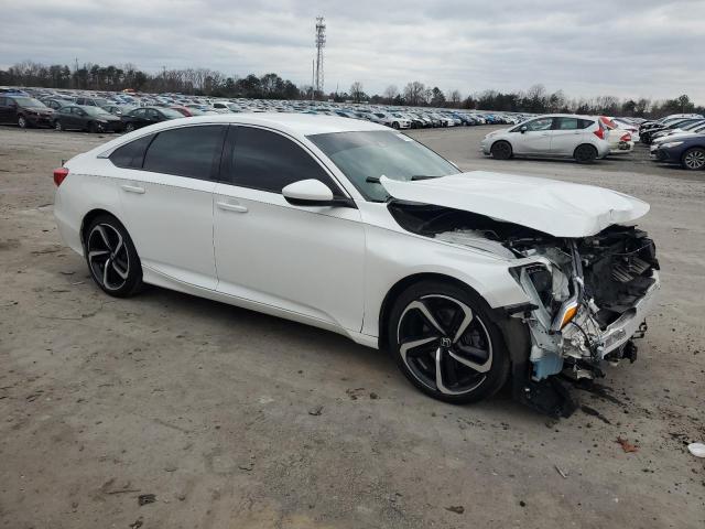 1HGCV1F30LA150602 - 2020 HONDA ACCORD SPORT WHITE photo 4