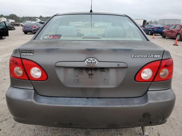 1NXBR32E26Z628342 - 2006 TOYOTA COROLLA CE GRAY photo 6