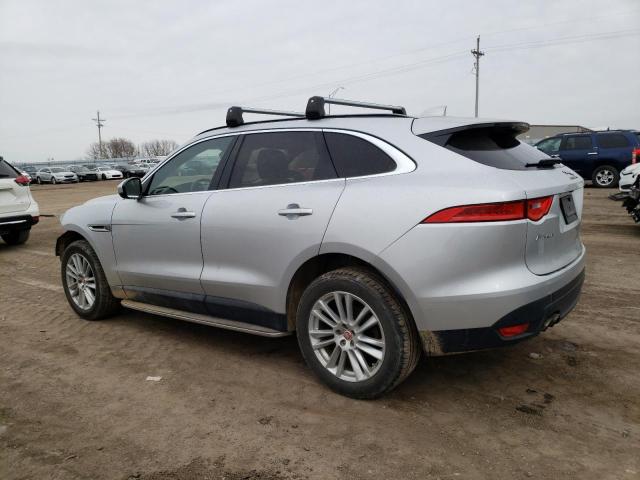 SADCK2BN5HA095550 - 2017 JAGUAR F-PACE PRESTIGE SILVER photo 2