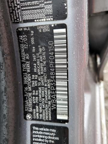 WBAEP33484PF04150 - 2004 BMW 325 XIT SILVER photo 13