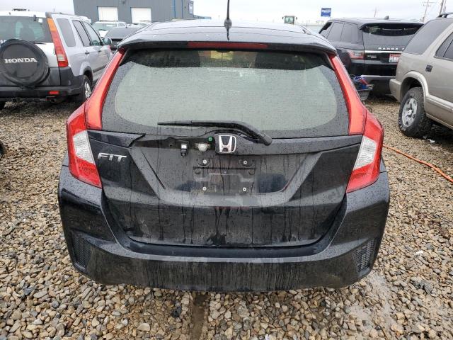 JHMGK5H54GX027630 - 2016 HONDA FIT LX BLACK photo 6