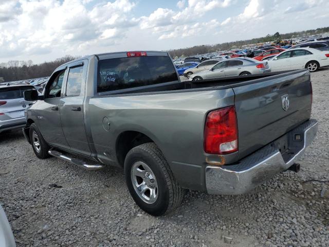 1D7RB1GP9AS152087 - 2010 DODGE RAM 1500 GRAY photo 2