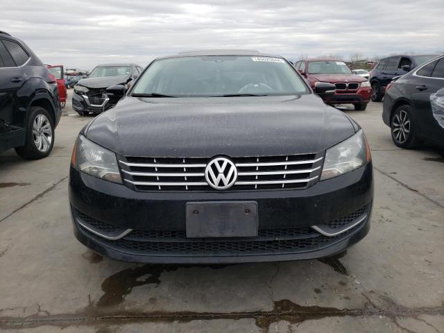 1VWBN7A36DC078165 - 2013 VOLKSWAGEN PASSAT SE BLACK photo 5