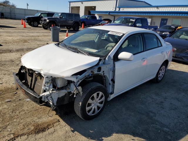 JTDBU4EE7B9141140 - 2011 TOYOTA COROLLA BASE WHITE photo 1