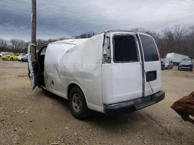 1GCFG15X481156839 - 2008 CHEVROLET EXPRESS G1 WHITE photo 2