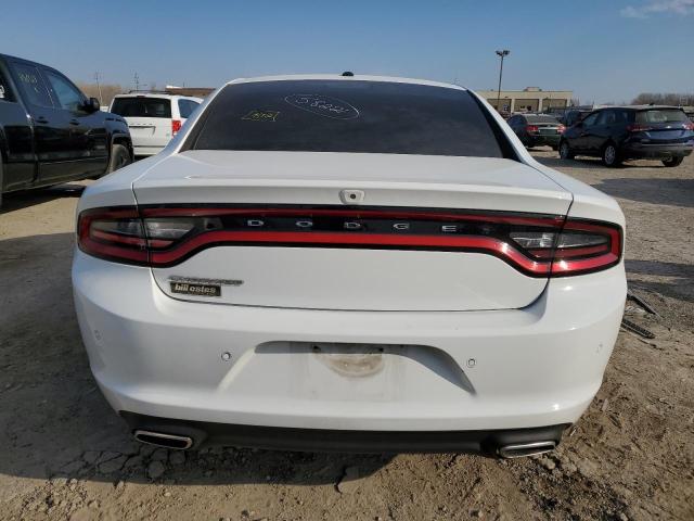 2C3CDXBG1KH581919 - 2019 DODGE CHARGER SXT WHITE photo 6