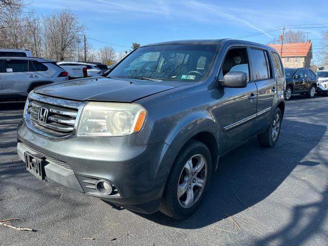 5FNYF4H54CB031038 - 2012 HONDA PILOT EXL GRAY photo 2