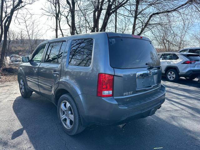 5FNYF4H54CB031038 - 2012 HONDA PILOT EXL GRAY photo 3