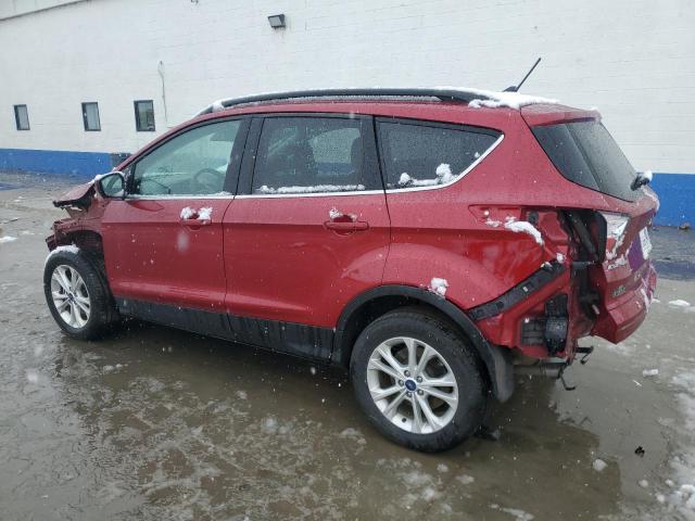 1FMCU9HD3JUA91669 - 2018 FORD ESCAPE SEL RED photo 2