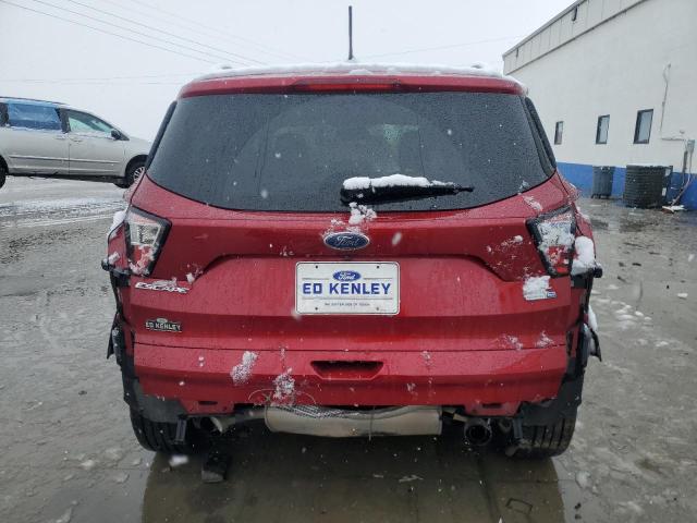 1FMCU9HD3JUA91669 - 2018 FORD ESCAPE SEL RED photo 6