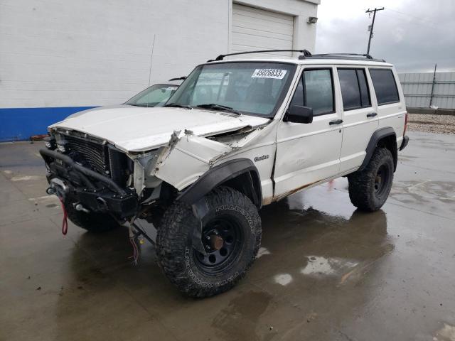 1J4FJ28S8TL106444 - 1996 JEEP CHEROKEE SE WHITE photo 1