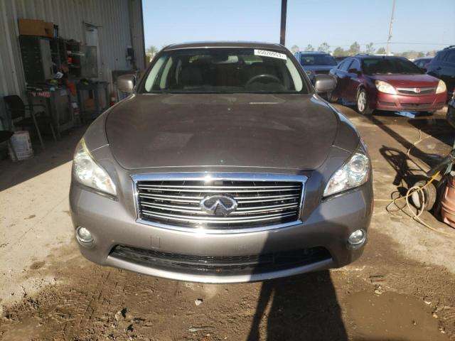 JN1BY1AP0DM511048 - 2013 INFINITI M37 GRAY photo 5