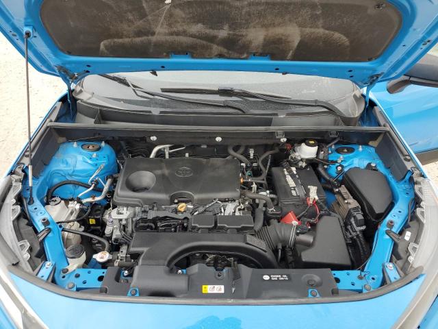 2T3F1RFV1MW167046 - 2021 TOYOTA RAV4 LE BLUE photo 12