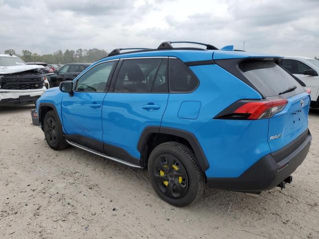 2T3F1RFV1MW167046 - 2021 TOYOTA RAV4 LE BLUE photo 2