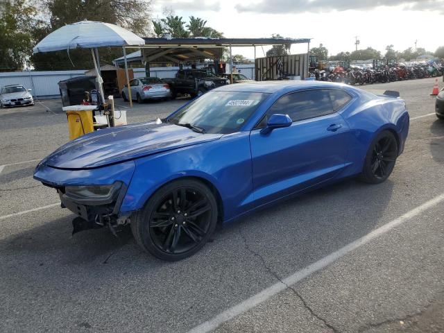 1G1FB1RS3J0145493 - 2018 CHEVROLET CAMARO LT BLUE photo 1