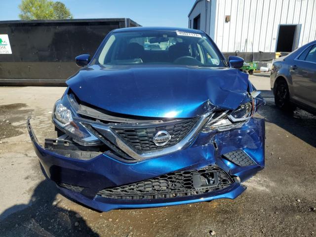 3N1AB7AP4JY220514 - 2018 NISSAN SENTRA S BLUE photo 5