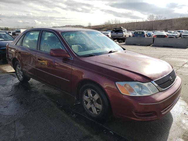 4T1BF28B6YU096791 - 2000 TOYOTA AVALON XL BURGUNDY photo 4