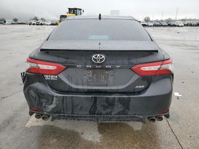 4T1B61HK1KU777426 - 2019 TOYOTA CAMRY XSE BLACK photo 6