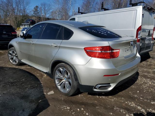 5UXFG8C56BLZ96786 - 2011 BMW X6 XDRIVE50I SILVER photo 2